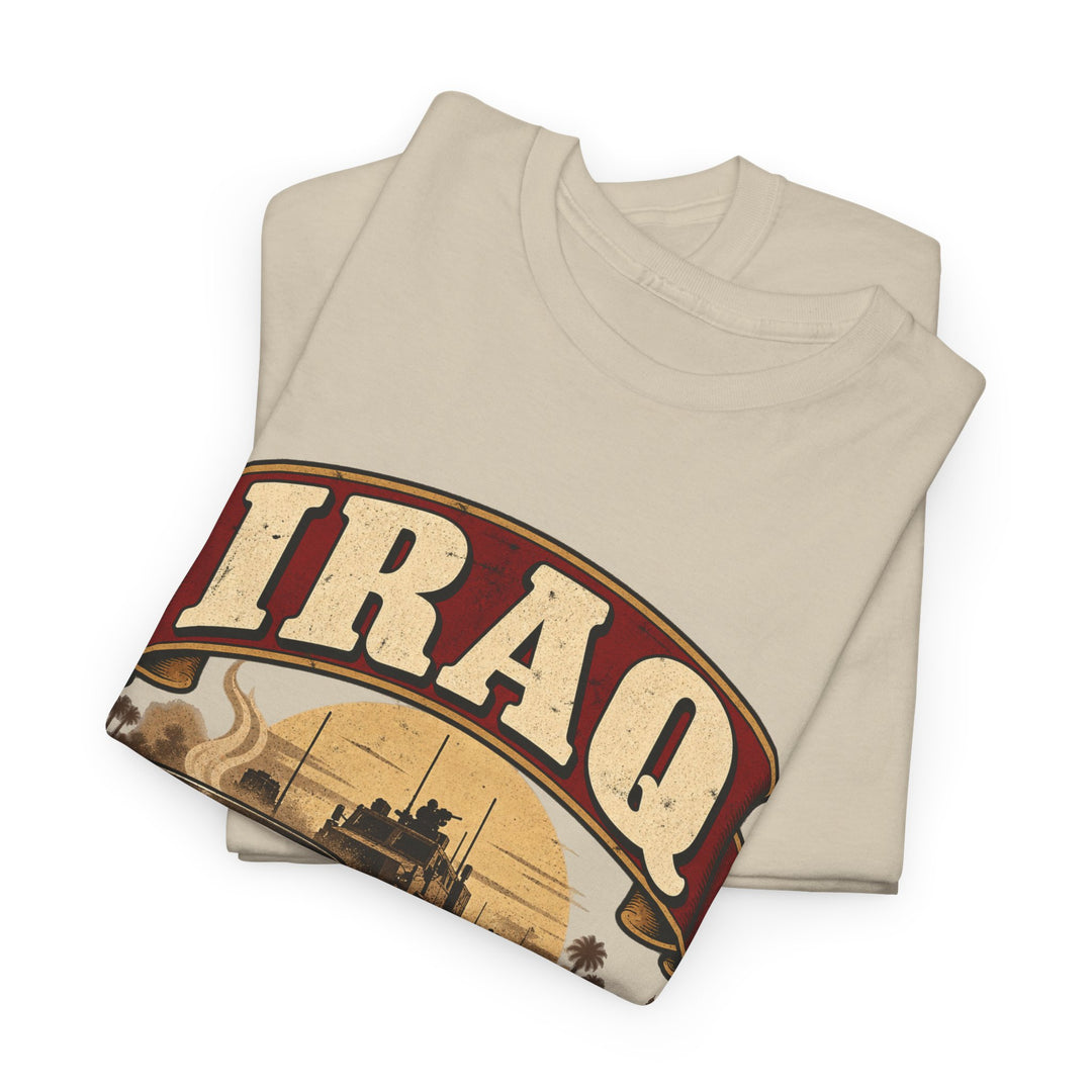 Iraq T-Shirt — “Dust. Brew. More Dust.” TELIC Military Humour Tee