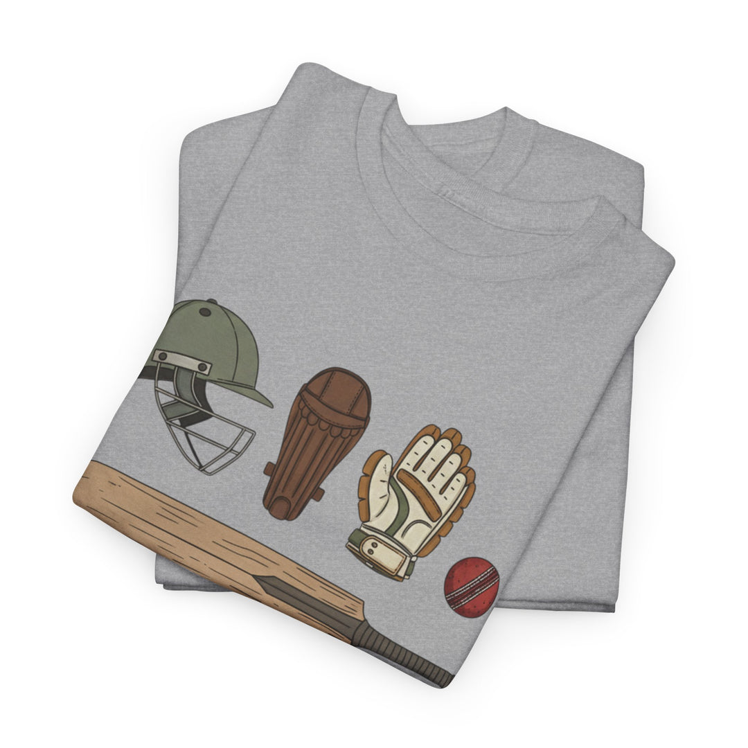 Cricket Gear Tee | Cricket Graphic T-Shirt