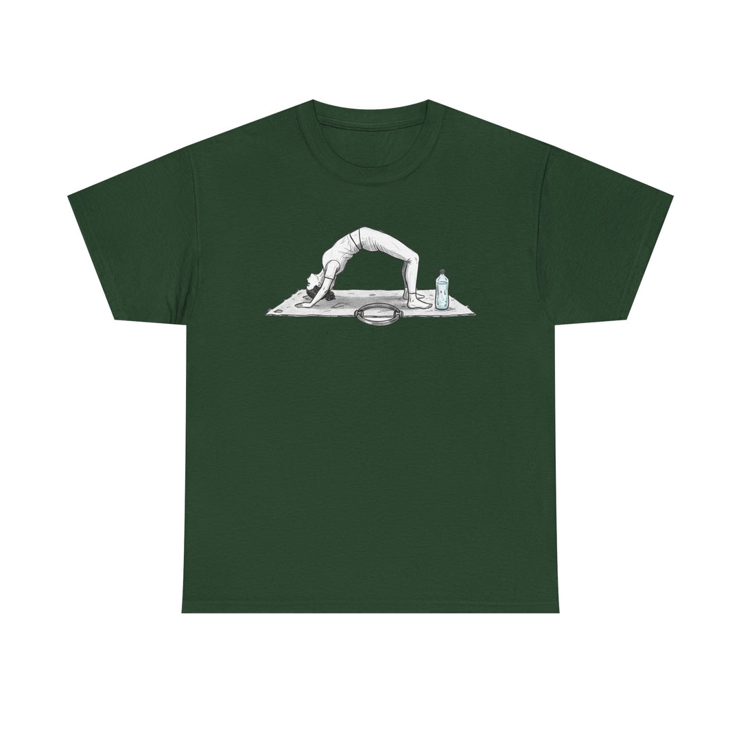 Pilates T‑Shirt – soft, breathable cotton designed for Pilates workouts. Comfortable, flexible, and perfect for reformer classes or everyday activewear.