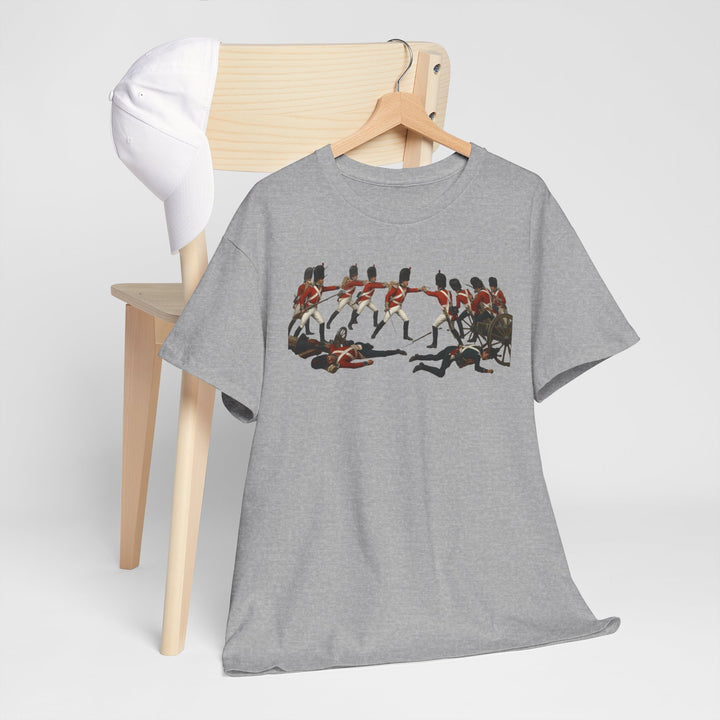 Waterloo Battle T‑Shirt — Historic Napoleonic War Commemorative Tee