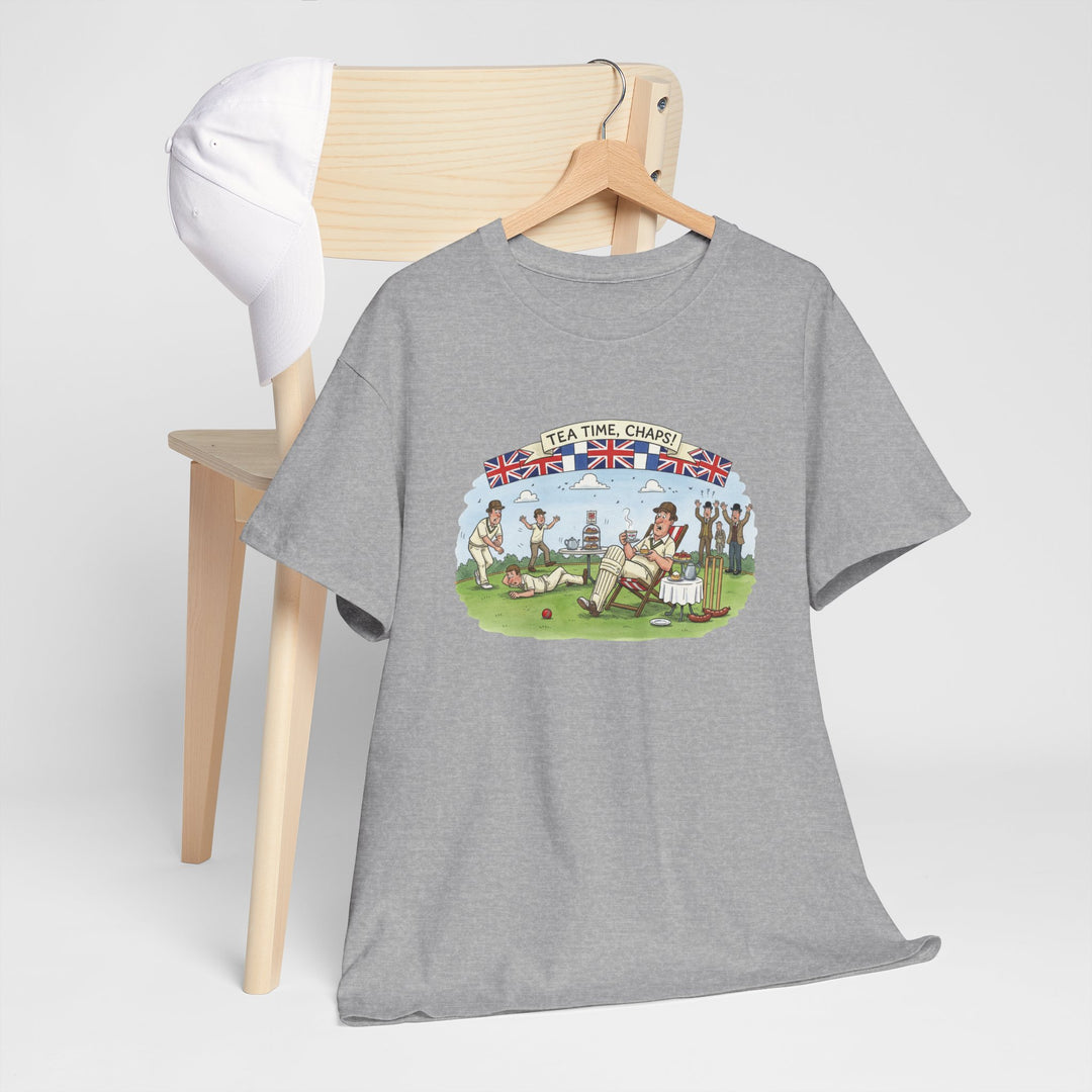 Cricket Tea Time Graphic T-Shirt for Fans