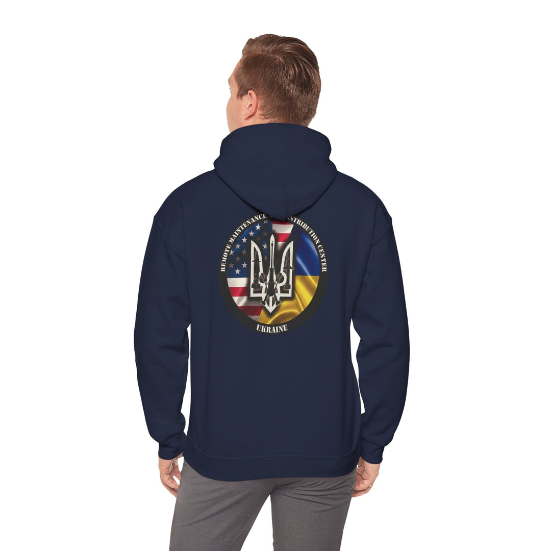 Ukraine Support Hoodie — RDCU US/UKRAINE Design