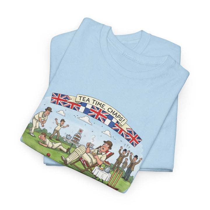 Cricket Tea Time Graphic T-Shirt for Fans