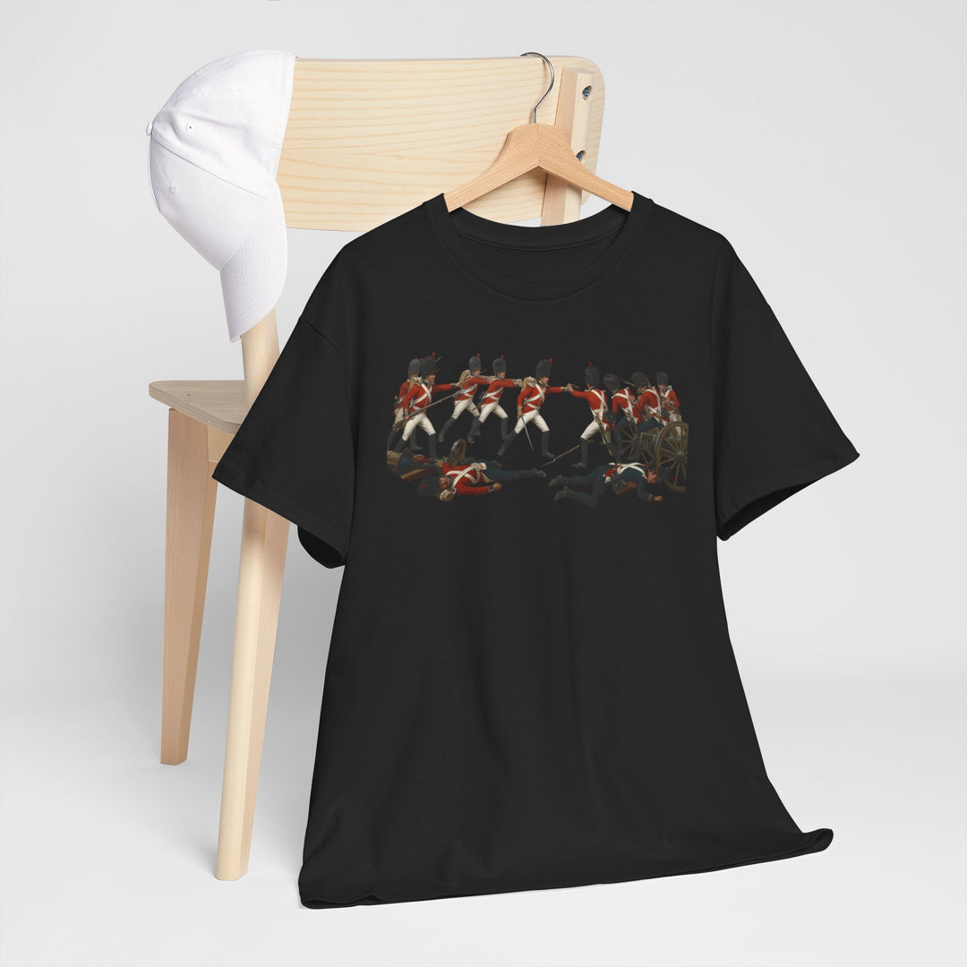 Waterloo Battle T‑Shirt — Historic Napoleonic War Commemorative Tee