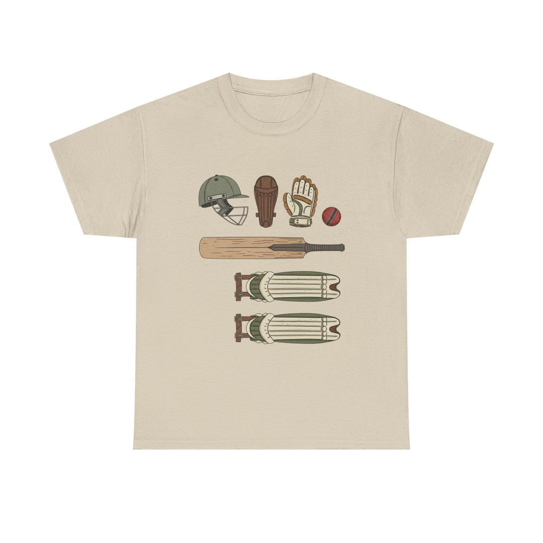 Cricket Gear Tee | Cricket Graphic T-Shirt