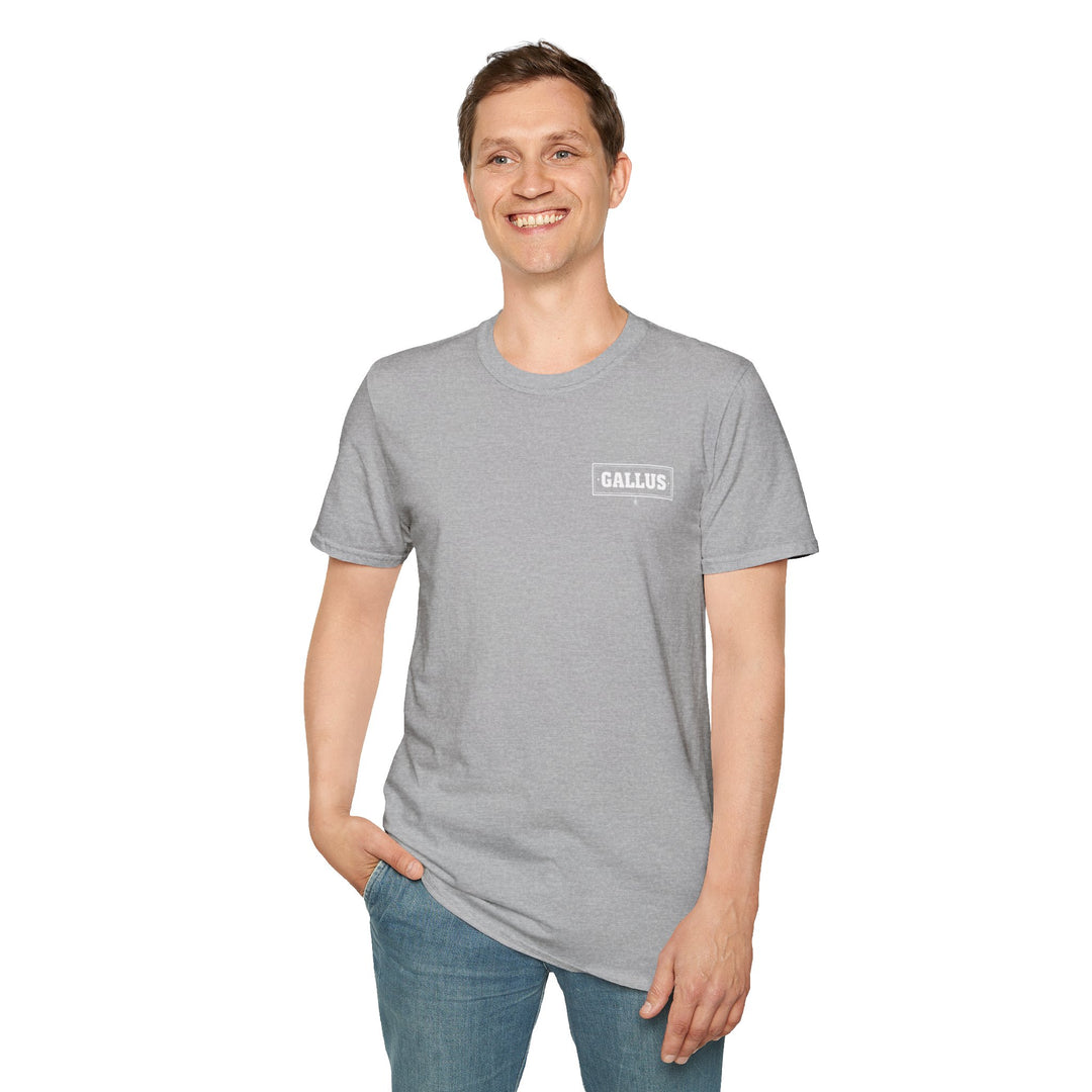 Adventure T-Shirt — "I Am Exploring, Not Lost" Mountain Patch Crew