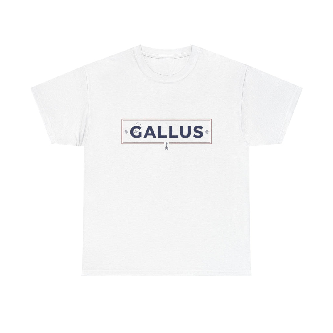 Mountain Graphic Tee — Gallus Logo Adventure T‑Shirt