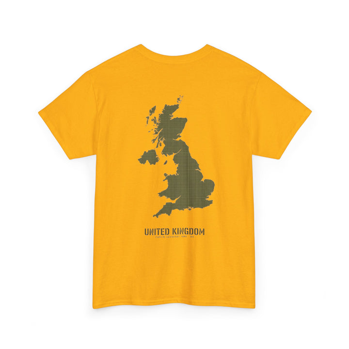 United Kingdom Map T-Shirt — Minimal UK Outline Tee