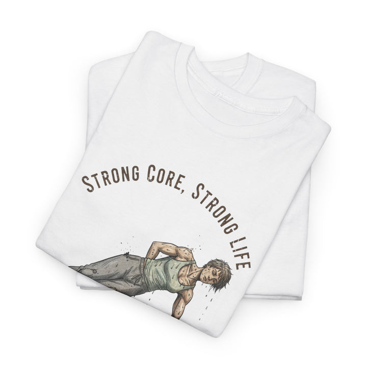Pilates Fitness Plank Tee – soft, breathable cotton designed for Pilates and core workouts. Comfortable, flexible, and perfect for studio or home sessions.