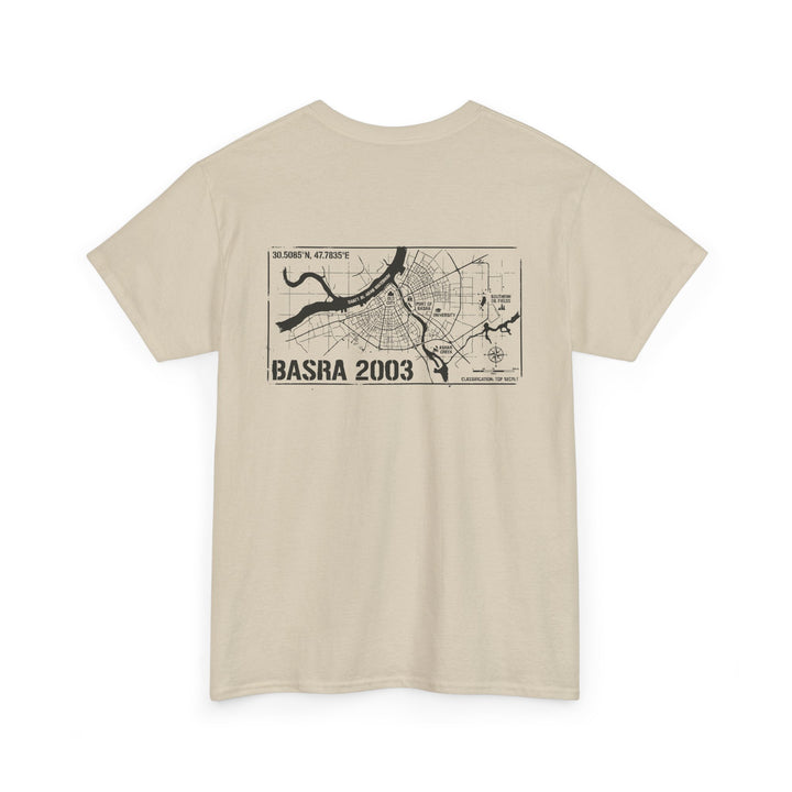 Basra 2003 Military Map T-Shirt — alternate product image 5