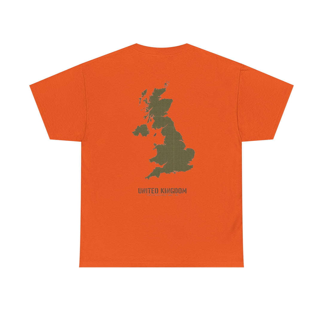 United Kingdom Map T-Shirt — Minimal UK Outline Tee