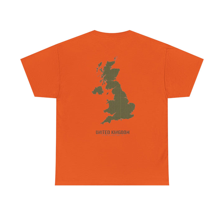 United Kingdom Map T-Shirt — Minimal UK Outline Tee