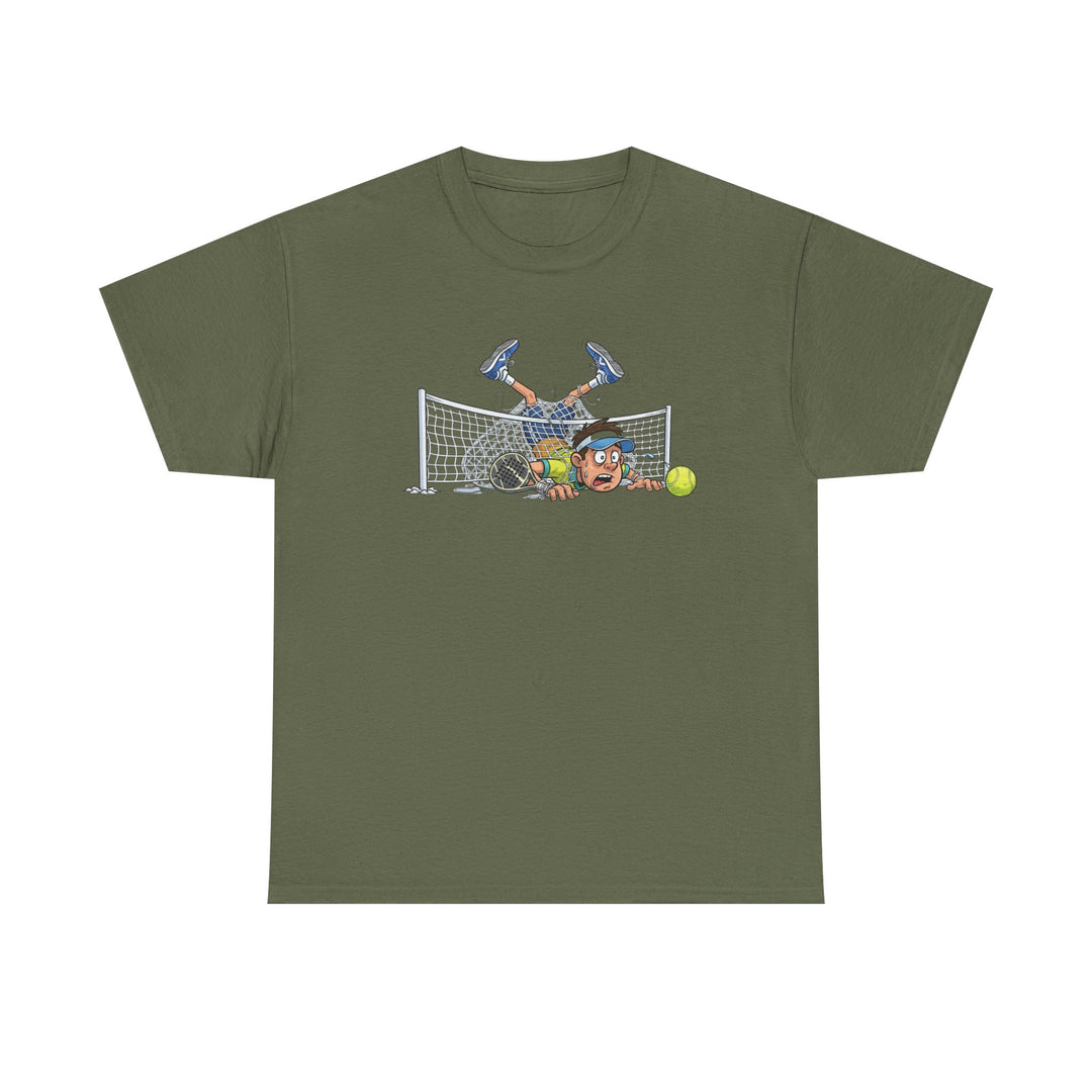 Padel Cartoon Goalie T-Shirt | Fun Padel Tee