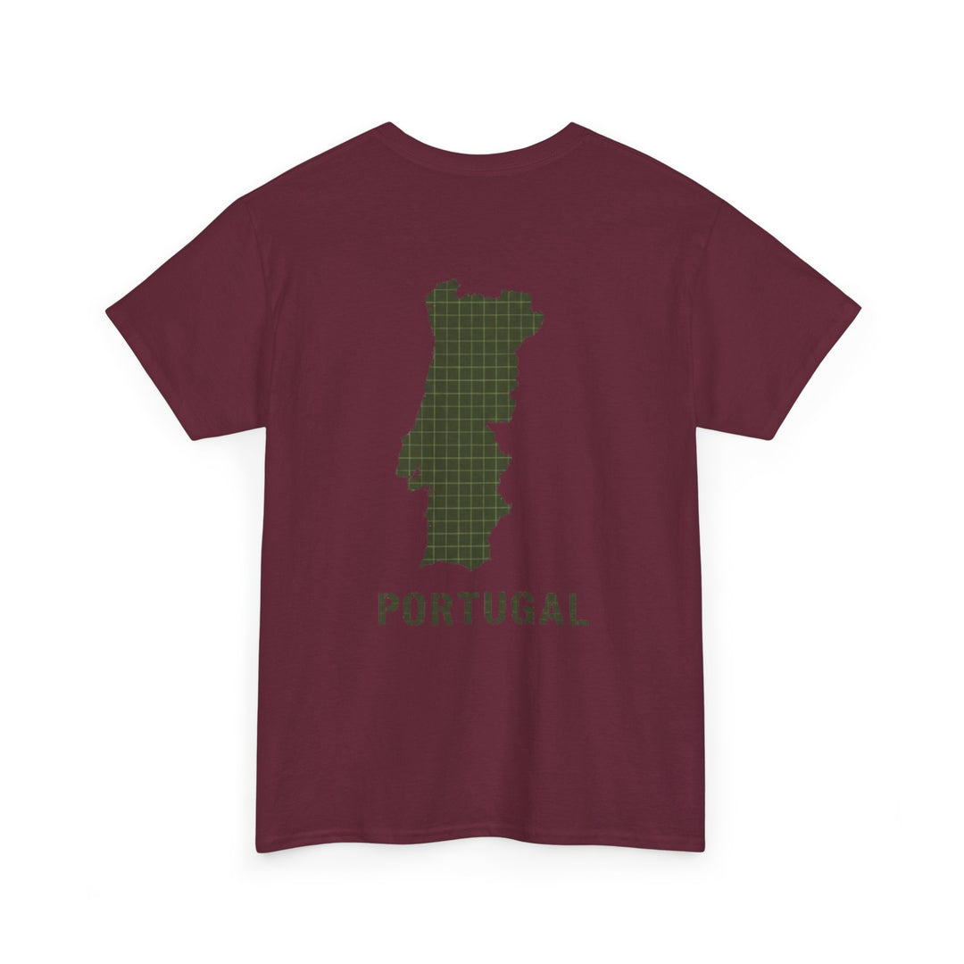 Portugal Map T-Shirt — Gallus Logo Travel Tee