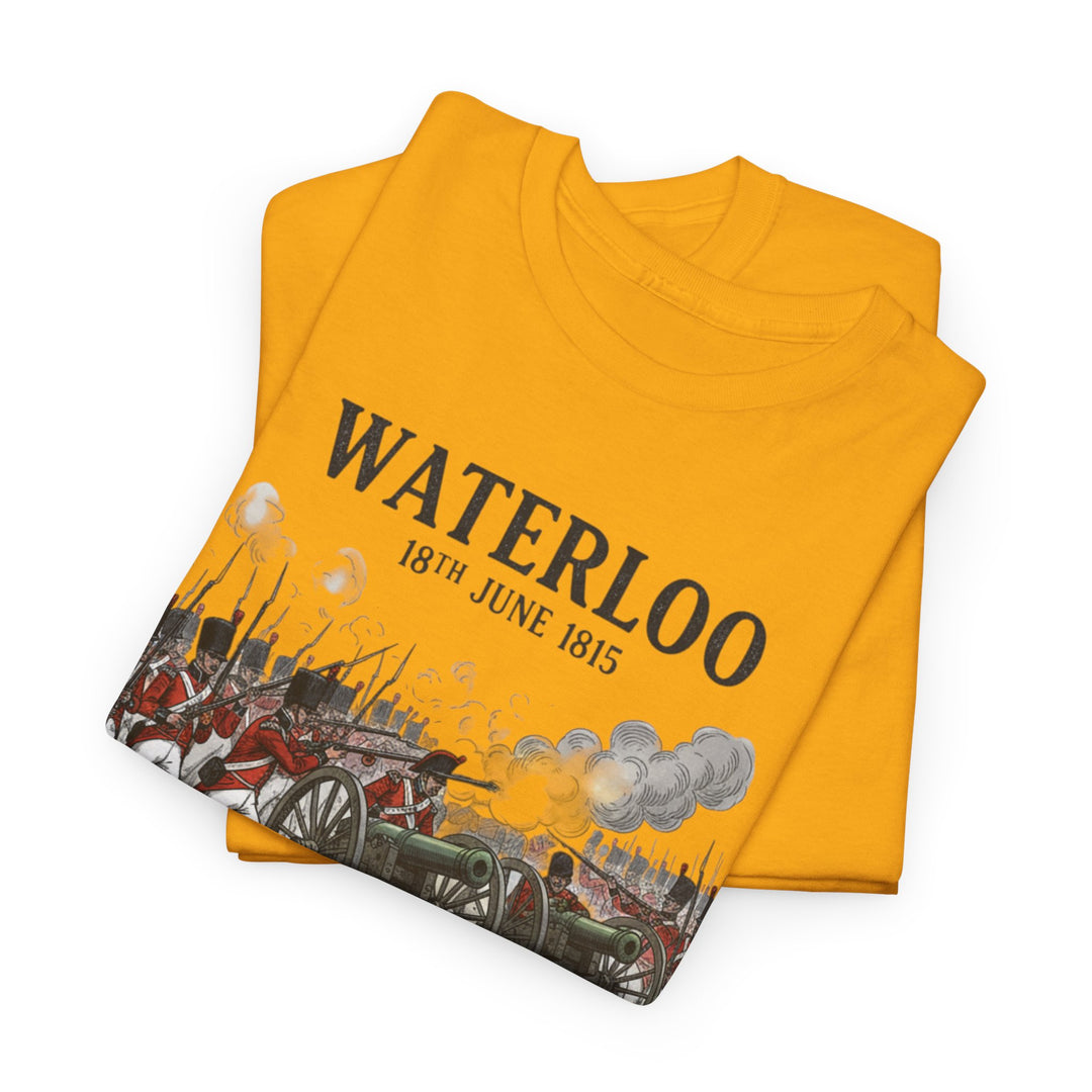 Waterloo 18th June 1815 T-Shirt — Historical Battle Commemorative Tee