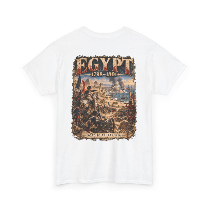 Egypt 1798–1801 Vintage Campaign Tee — Road to Alexandria Historical Graphic T-Shirt