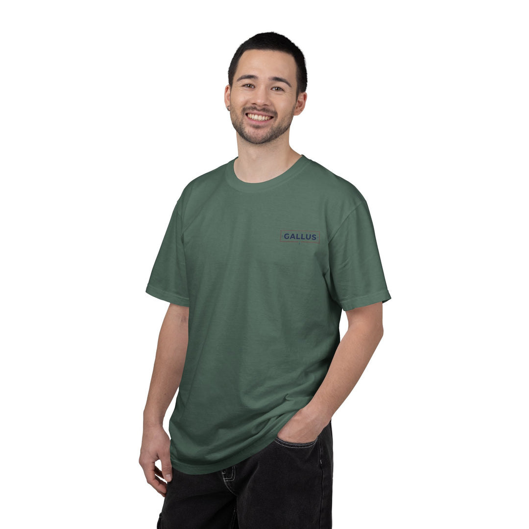 T-Shirt — Gallus Mountain Sunset Graphic Tee