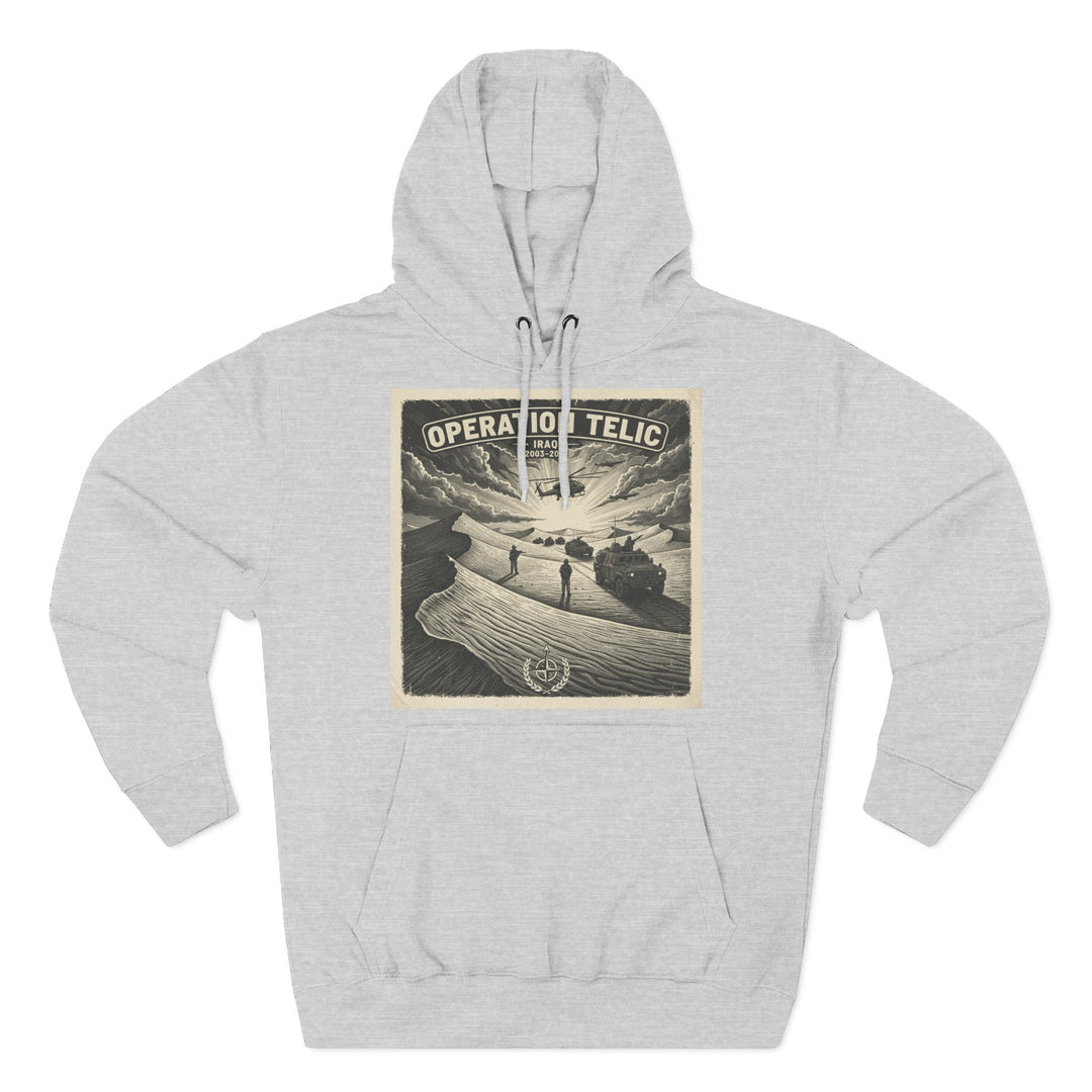 Op Telic Iraq Hoodie — Southern Provinces Military Heritage Graphic
