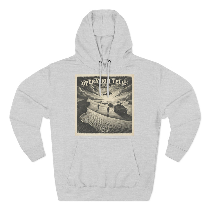 Op Telic Iraq Hoodie — Southern Provinces Military Heritage Graphic