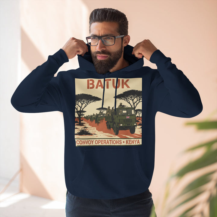 Hoodie - BATUK Kenya Convoy Vintage Safari Graphic
