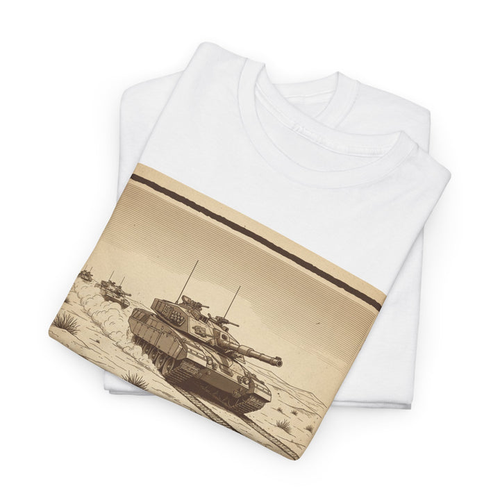 Challenger 2 Op Telic T-Shirt — Iraq 2003 Armoured Heritage Graphic
