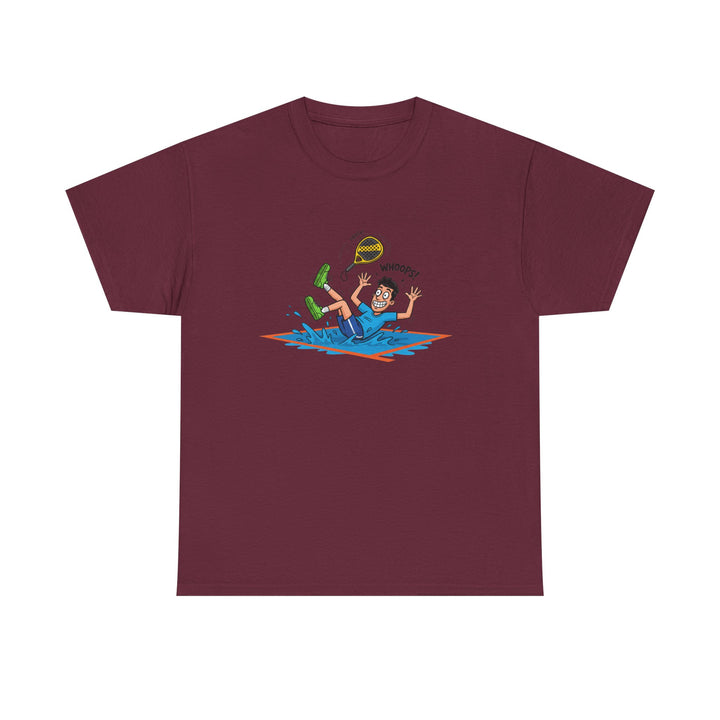 Funny Padel Tennis Graphic T-Shirt — Retro Padel Player Adventure Tee