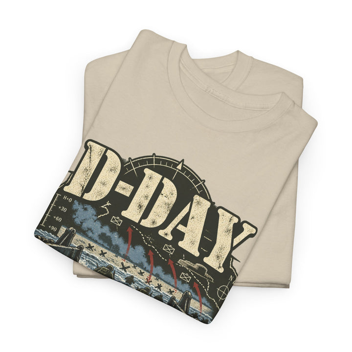 D-Day T-Shirt — “Waterproof? Let’s Find Out” WWII Landing Humour Tee