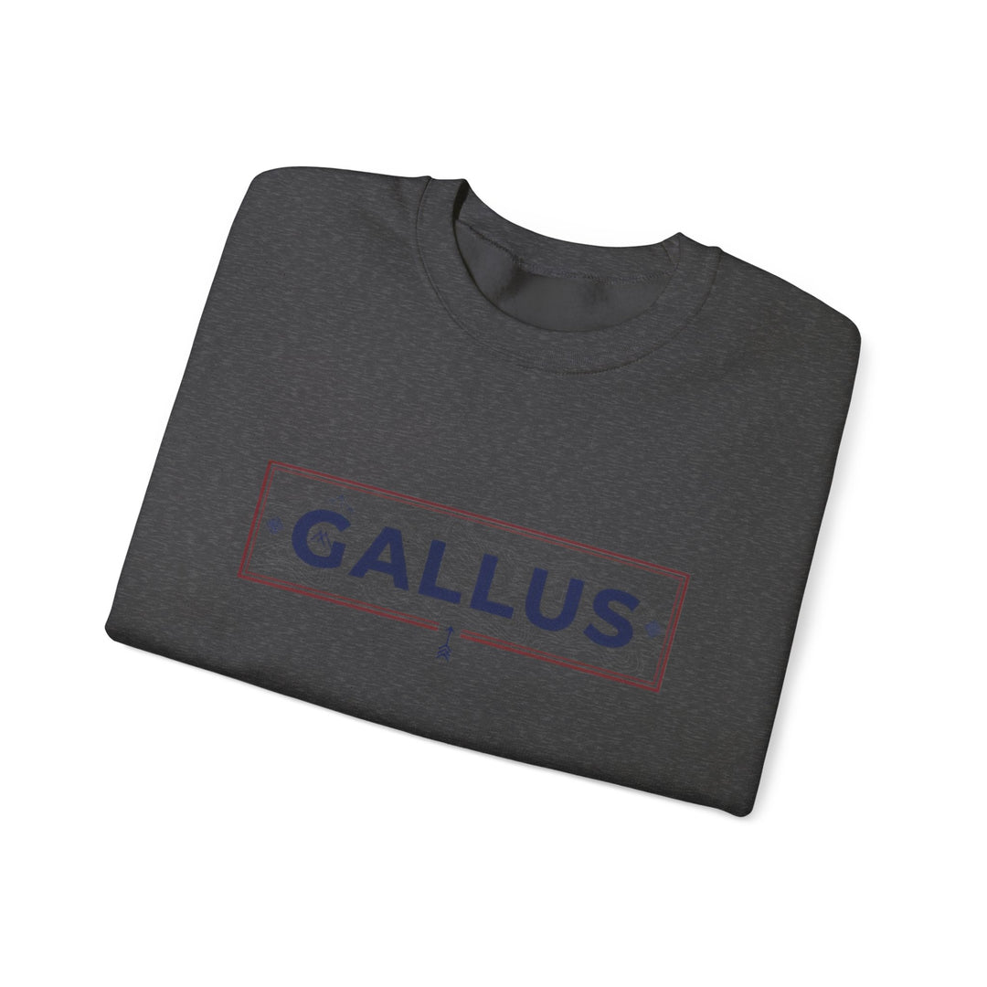 Spain Map Crewneck Sweatshirt — GALLUS Logo Travel Pullover