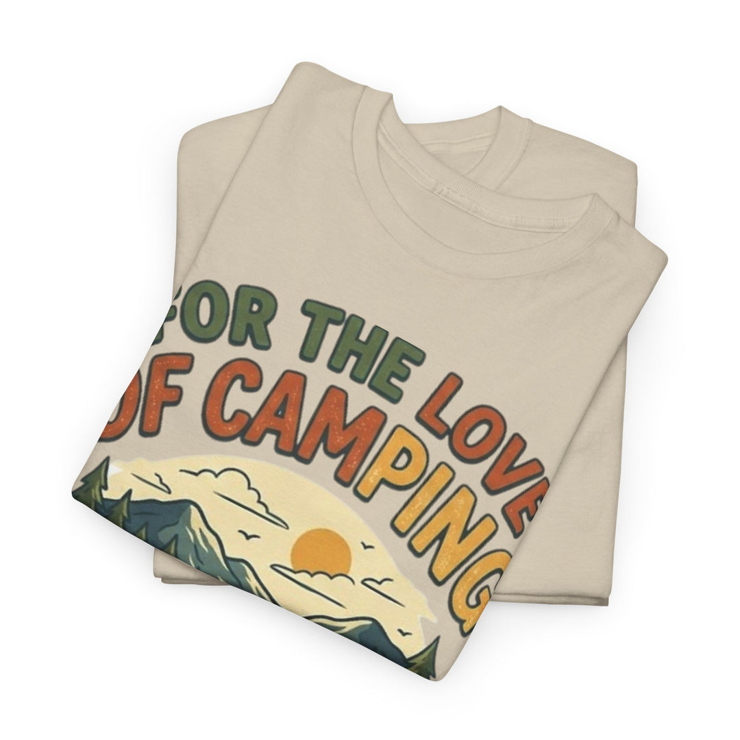 Retro Campfire Graphic T-Shirt - Vintage Style Camping Tee