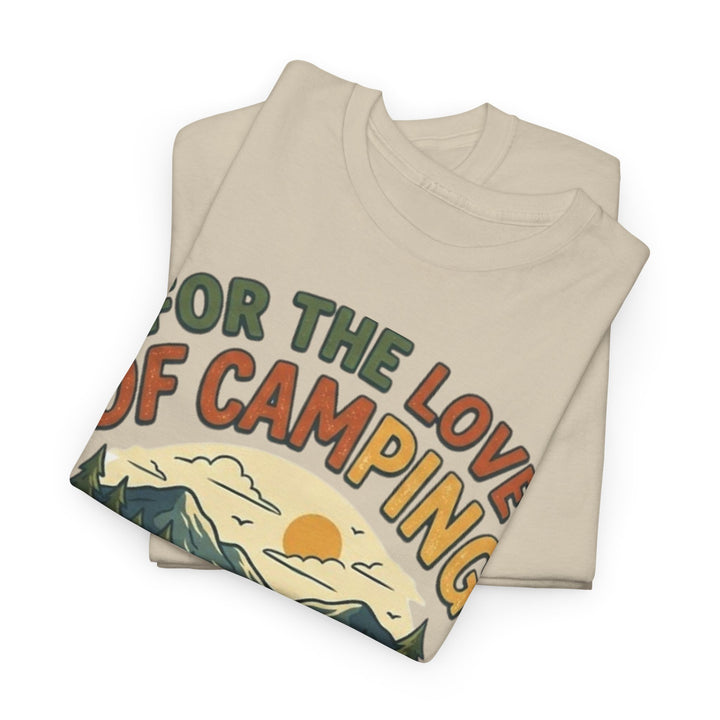 Retro Campfire Graphic T-Shirt - Vintage Style Camping Tee