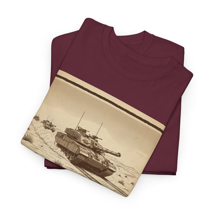 Challenger 2 Op Telic T-Shirt — Iraq 2003 Armoured Heritage Graphic