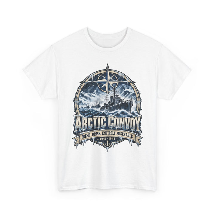 Arctic Convoy T-Shirt — WWII Naval Humour Tee — additional view 2