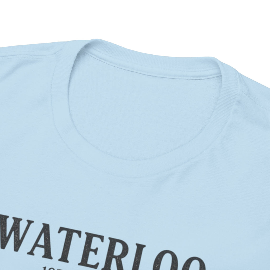 Waterloo 18th June 1815 T-Shirt — Historical Battle Commemorative Tee