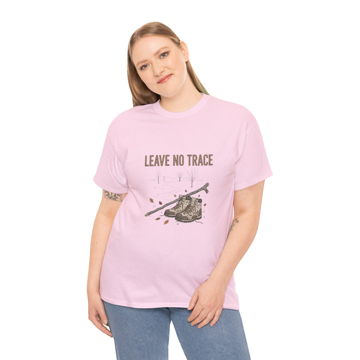 Leave No Trace Countryside Tee – a soft, breathable cotton T-shirt promoting respect for nature and responsible outdoor living.