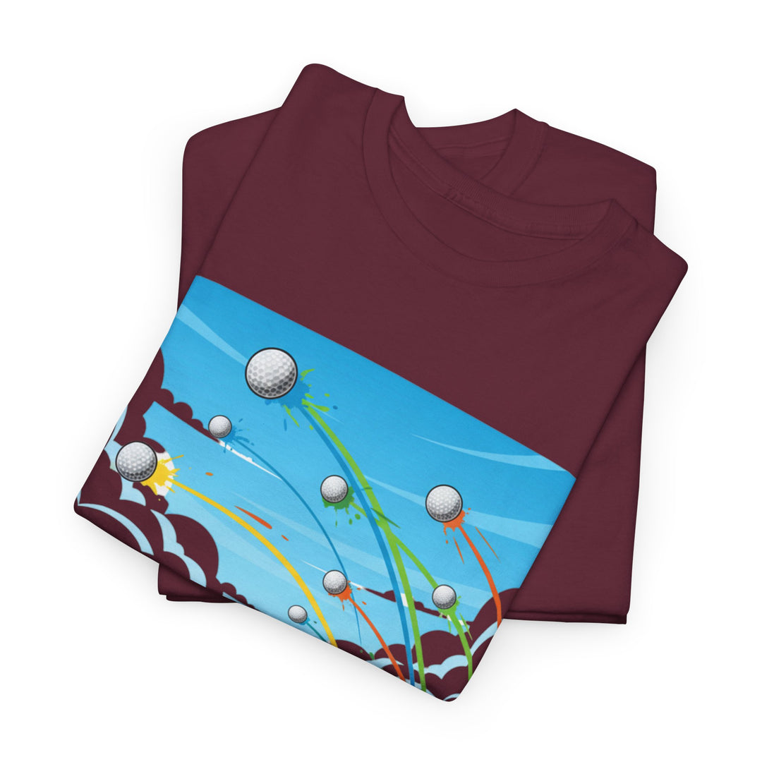 Golf Ball Flight T-Shirt | Golf Graphic Tee
