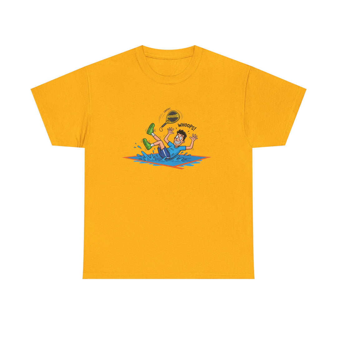 Funny Padel Tennis Graphic T-Shirt — Retro Padel Player Adventure Tee