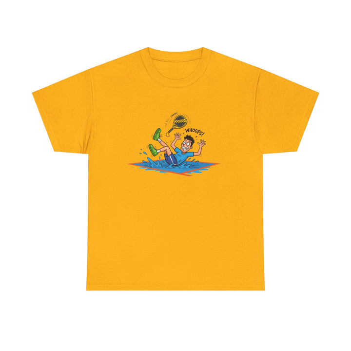 Funny Padel Tennis Graphic T-Shirt — Retro Padel Player Adventure Tee