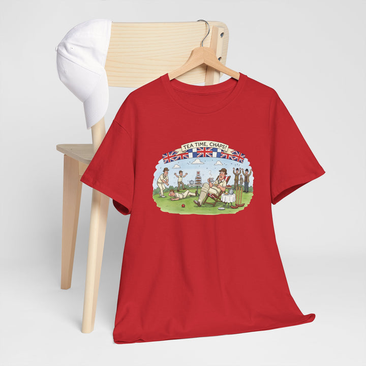 Cricket Tea Time Graphic T-Shirt for Fans