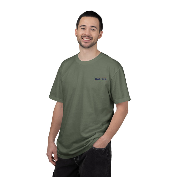 T-Shirt — Gallus Mountain Sunset Graphic Tee