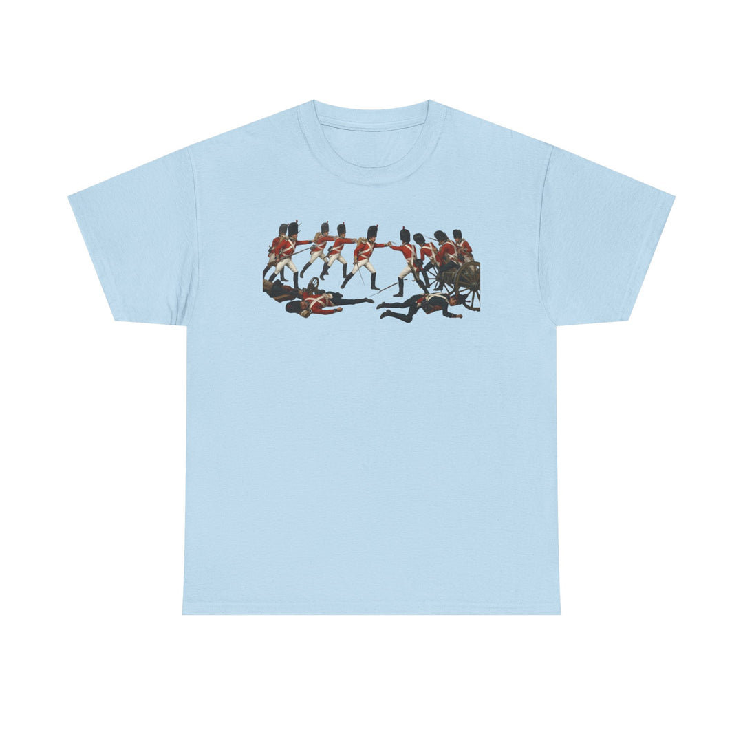 Waterloo Battle T‑Shirt — Historic Napoleonic War Commemorative Tee