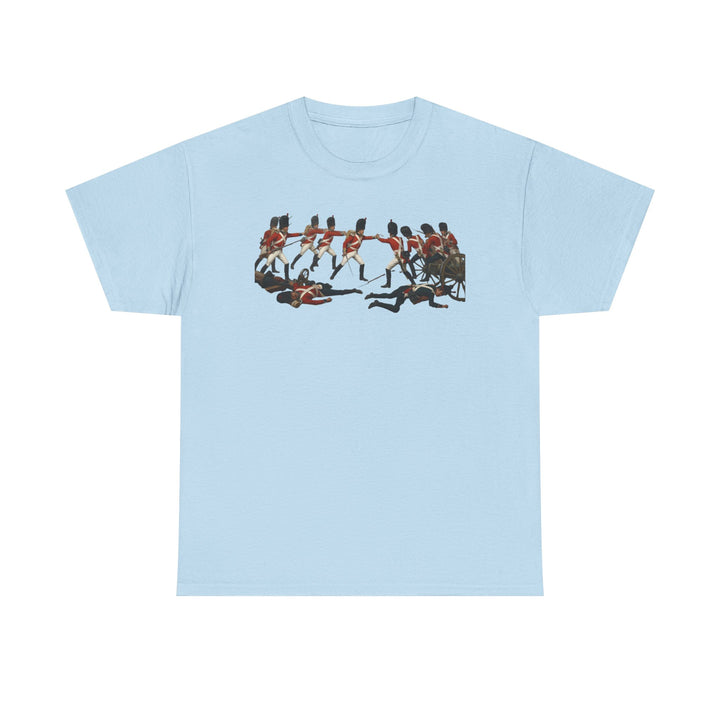Waterloo Battle T‑Shirt — Historic Napoleonic War Commemorative Tee