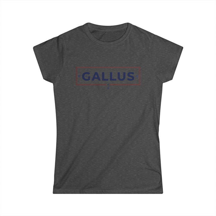 Spain Map Womens Tee — Gallus Logo Travel T‑Shirt