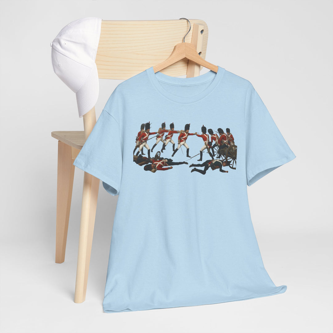 Waterloo Battle T‑Shirt — Historic Napoleonic War Commemorative Tee