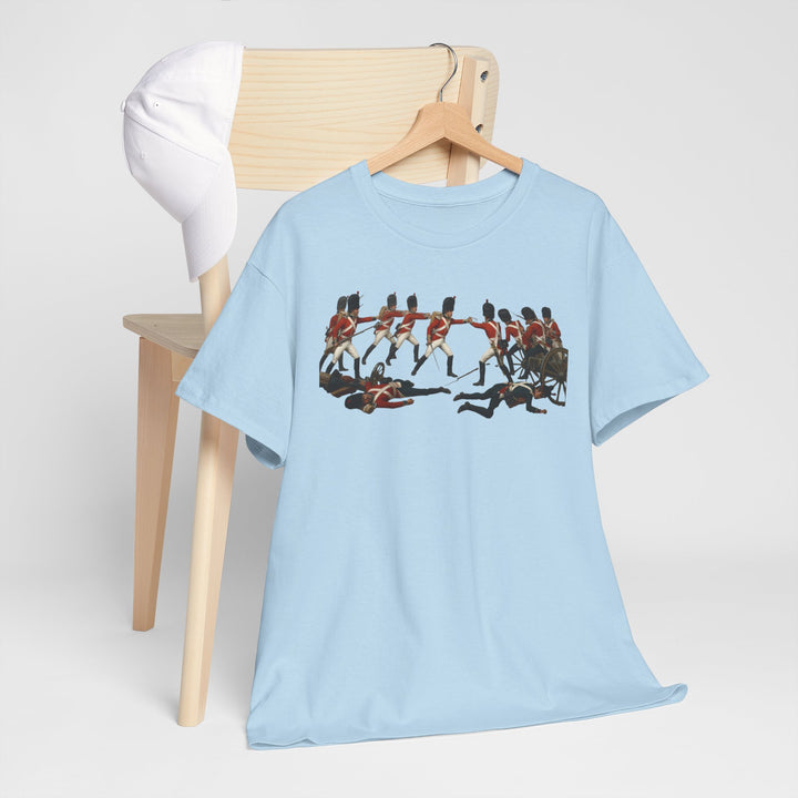 Waterloo Battle T‑Shirt — Historic Napoleonic War Commemorative Tee