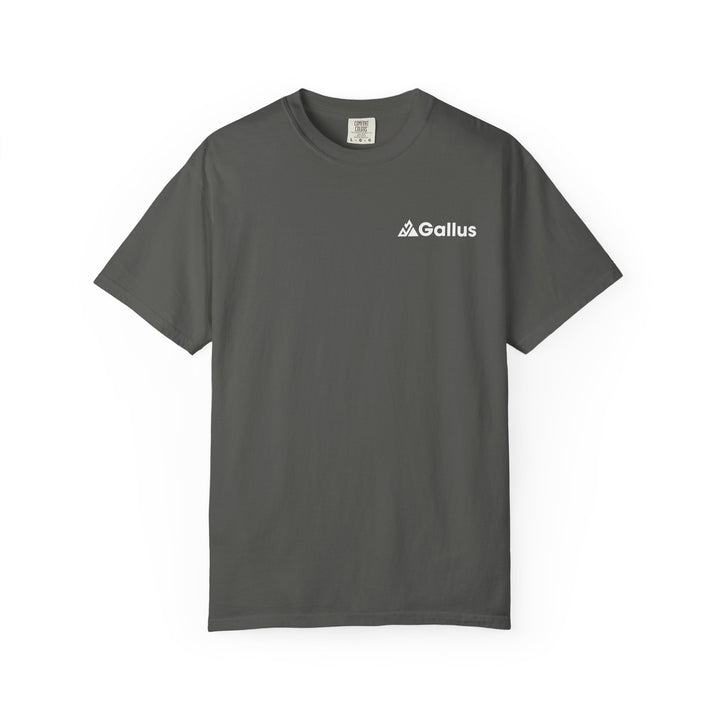 Adventure Series T-Shirt — Gallus Outdoor Graphic Tee (Be Alive • Live Life • Breathe Air • Enjoy Life)