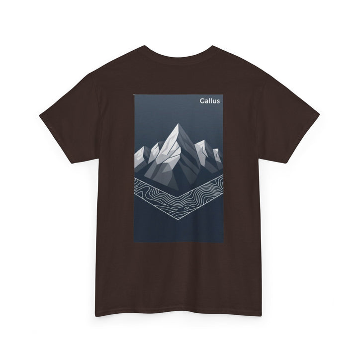 Mountain Graphic Tee — Gallus Logo Adventure T‑Shirt