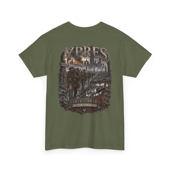 Ypres World War I Memorial Tee — 1914–1918 Tribute T-Shirt