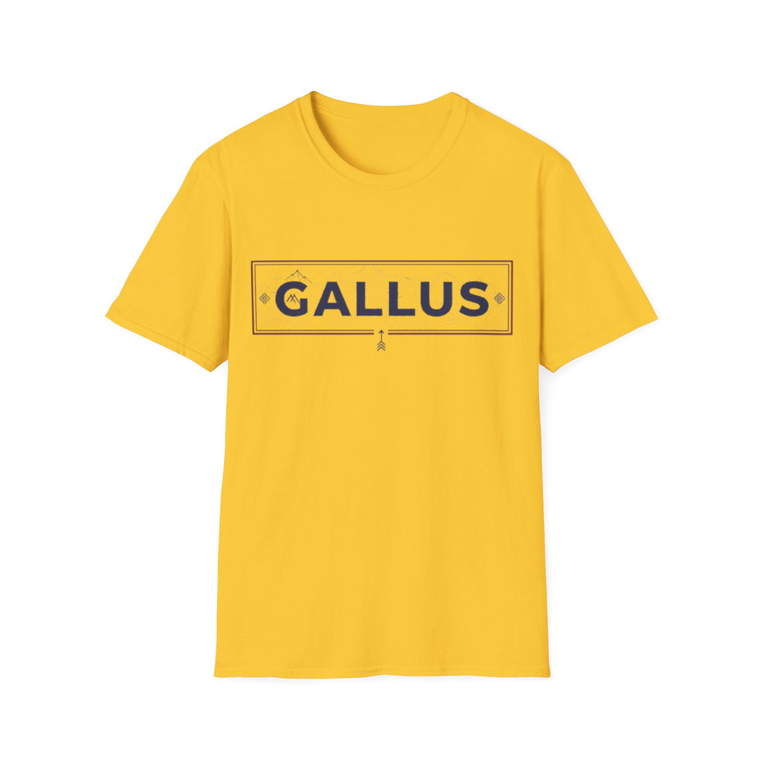 Gallus Street Sign T-Shirt — Vintage Road-Style Graphic Tee