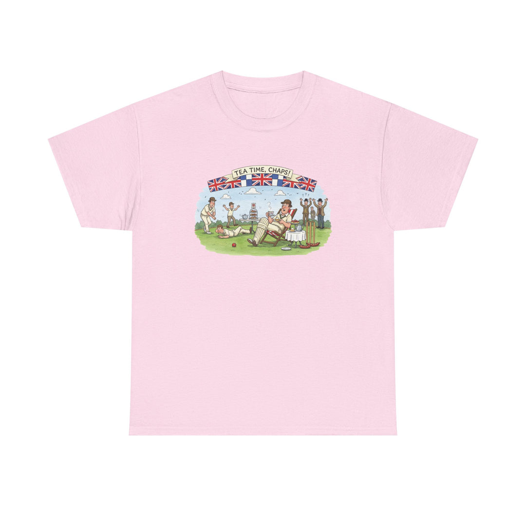 Cricket Tea Time Graphic T-Shirt for Fans