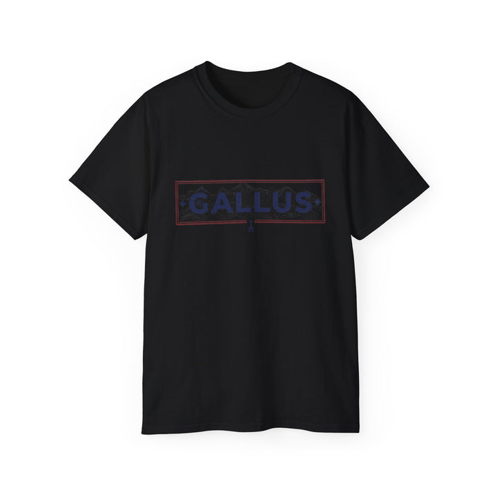 Gallus Logo T-Shirt — Vintage Boxed Graphic Tee